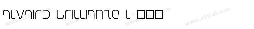 Alvairo Brilliante l字体转换